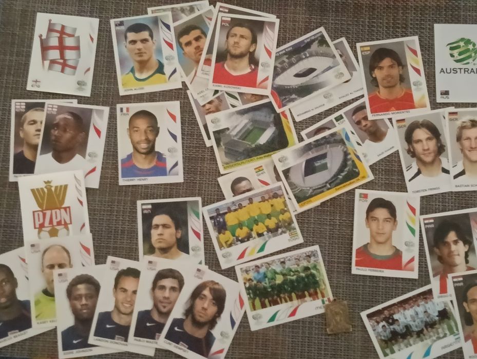 Lote de 40 cromos Mundial 2006