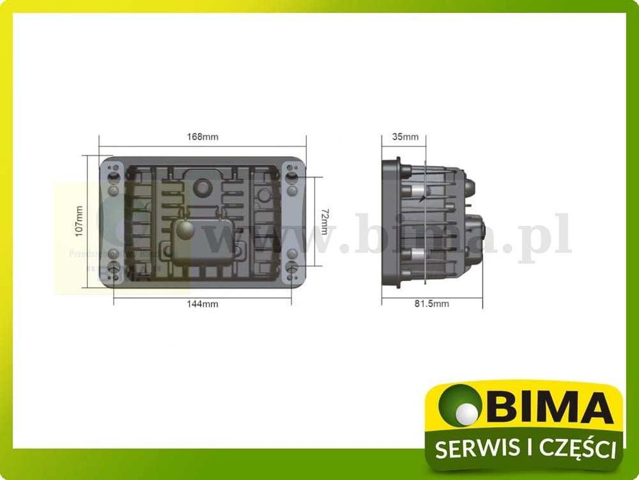 Lampa LED Massey Ferguson Renault CLAAS Ares John Deere JD New Holland