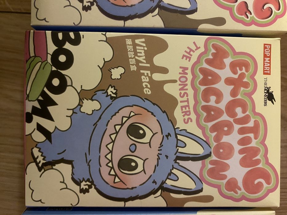 Conjunto de 3 labubus novos