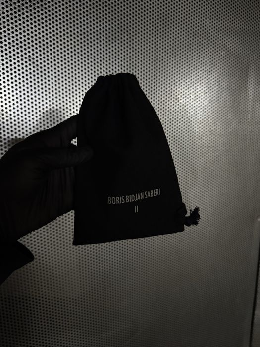 Boris Bidjan Saberi 925 Sterling Silver Double Ring
