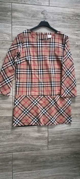 Cudna sukienka r46 kratka burberry