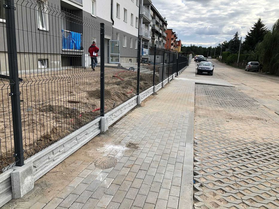 Ogrodzenia ogrodzenie panelowe panel, bramy, furtki słupki płot palety