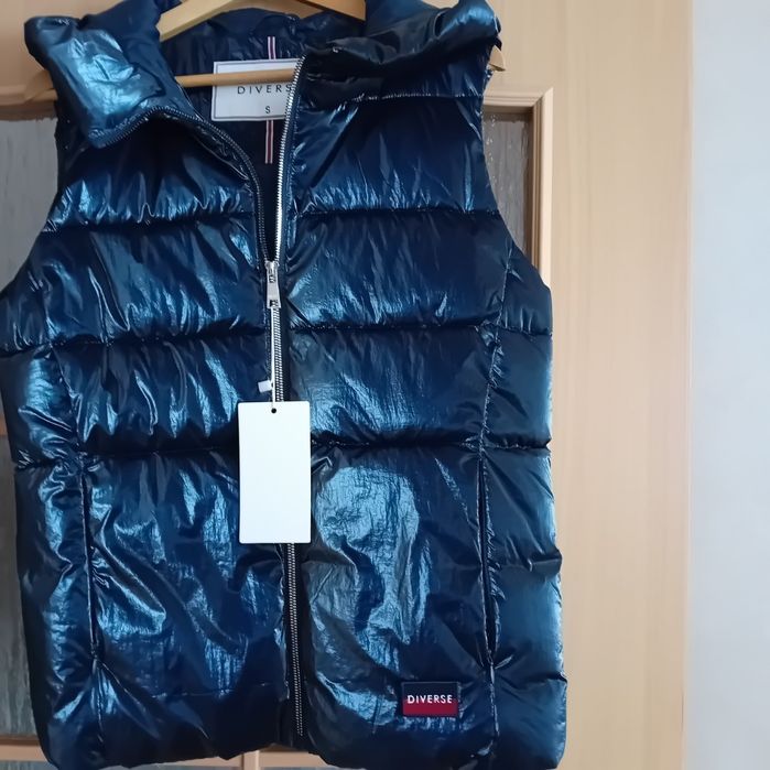 Bezrękawnik damski granatowy Diverse