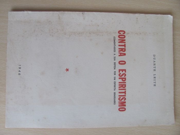 Raridade - Contra o Espiritismo de Duarte Leite