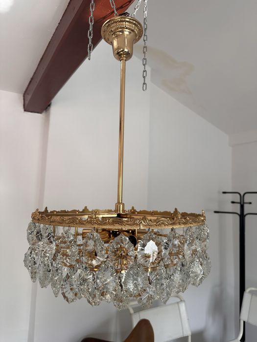 Palwa żyrandol mid century. Lata 60-te