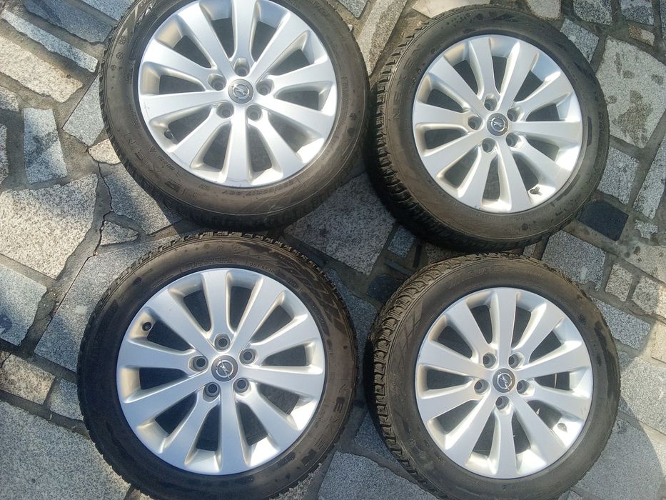 Jantes 17 originais pneus 225/50 furação 5x110