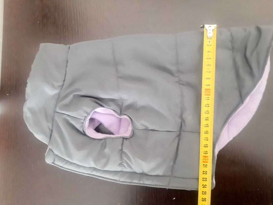 Ubranko dla psa małej rasy, ocieplane, dwustronne