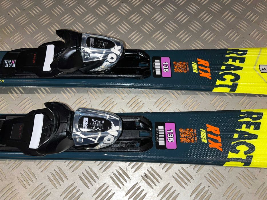 Narty ROSSIGNOL REACT RTX 135 cm rocker Przygotowane !