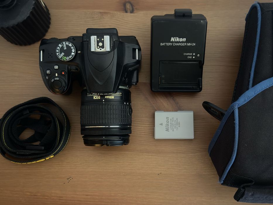 Nikon D3400 quase sem uso
