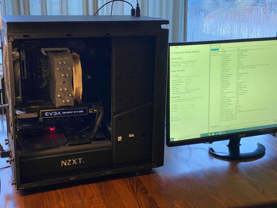 PC Gaming i7 + GTX 1080 8GB + 32GB RAM + SSD + NZXT