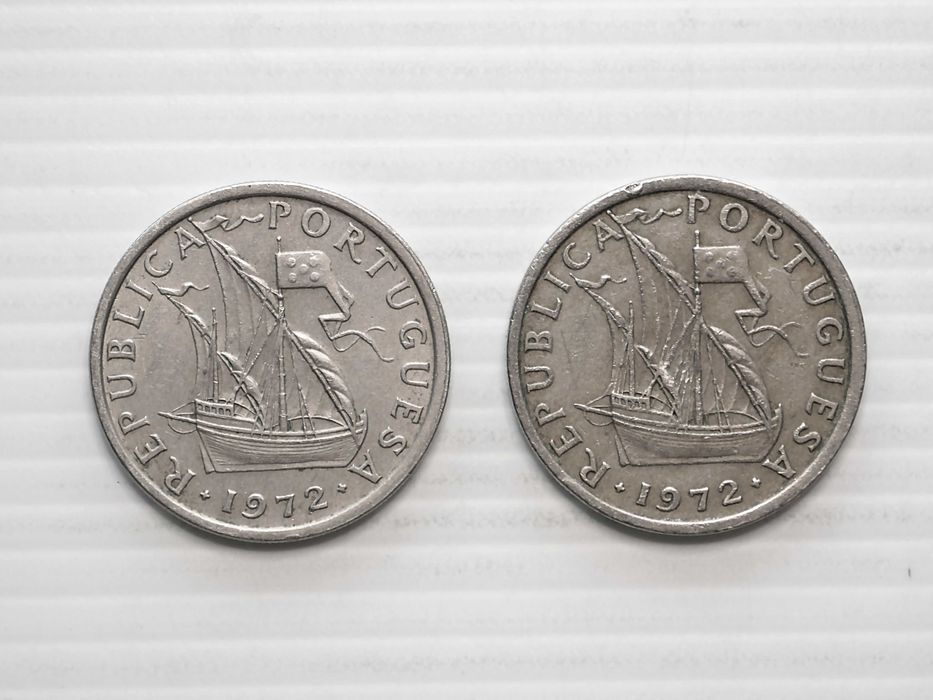 2 Moedas 5 Escudos 1972