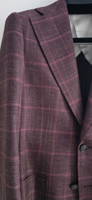 Marynarka Suitsupply r. 44 (wełna, jedwab, len, stan idealny)