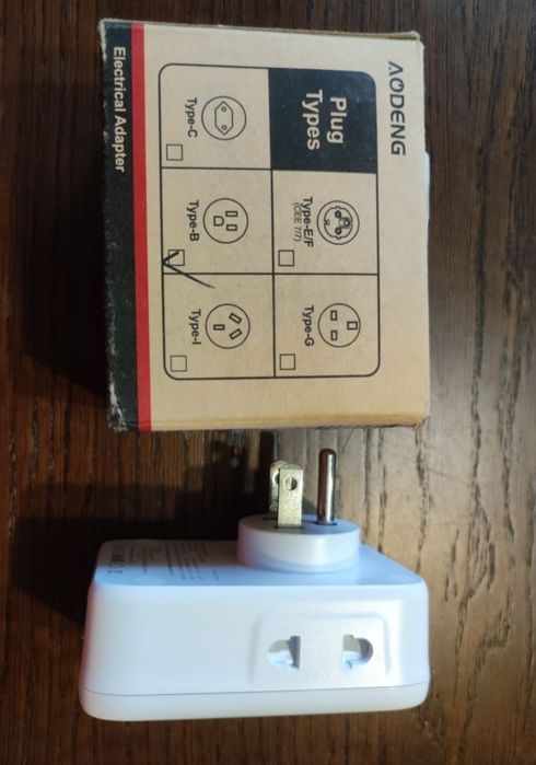 Adapter wtyczki UK