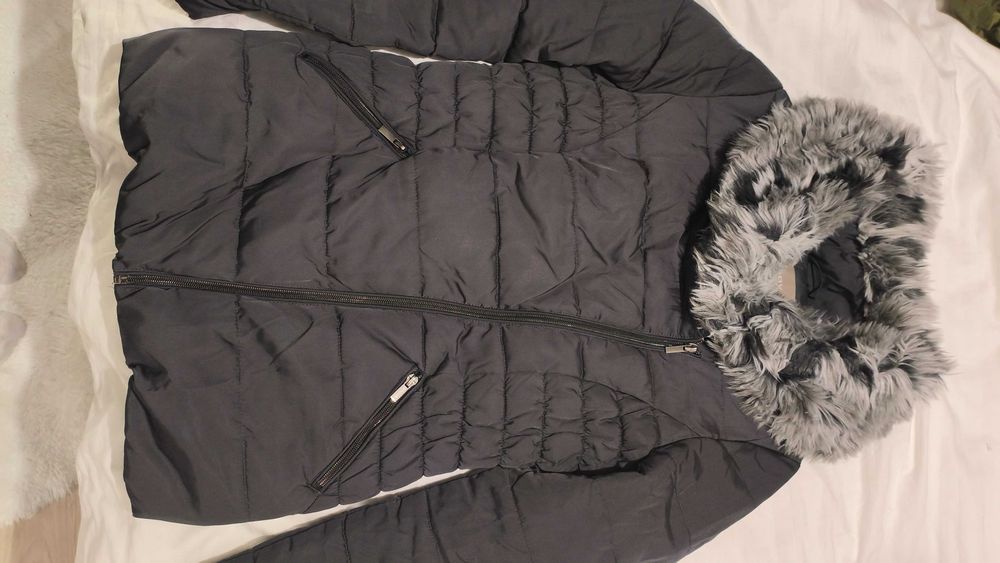 Kurtka damska grafitowa