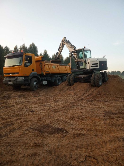 Usługi Koparką Obrotową i Prace Ziemne