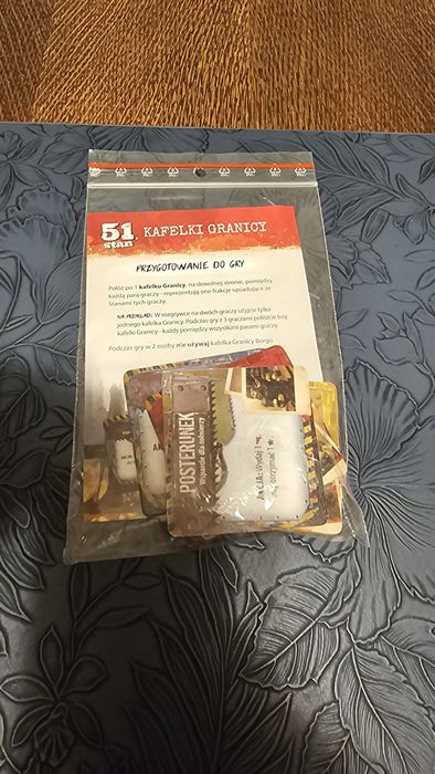 Gra planszowa 51. Stan Kafelki Granicy