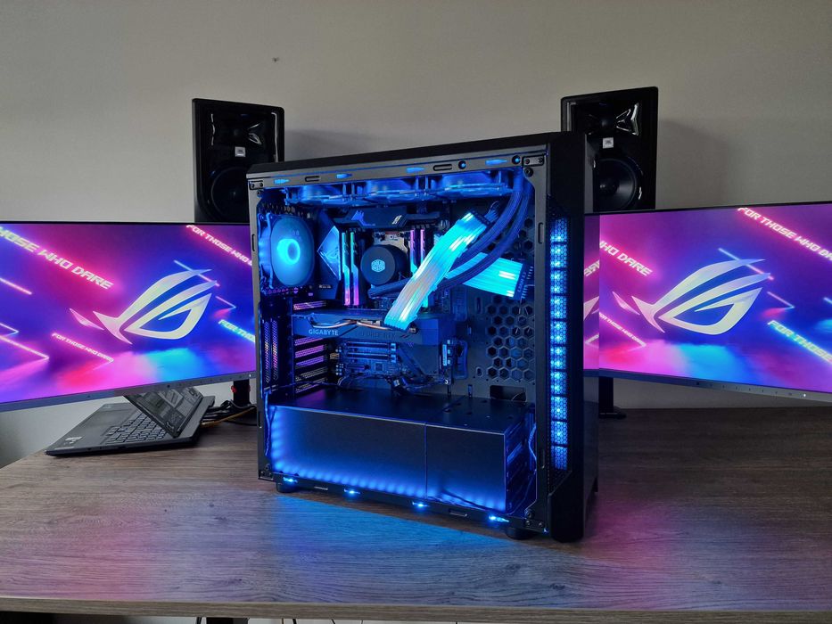 Stacja robocza / Gamingowy PC | Full RGB Build |48 wątków|32GB|2x1TB