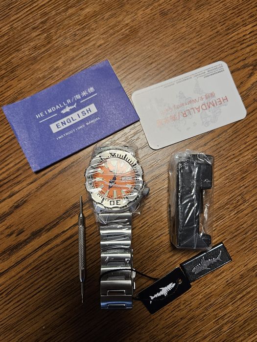 Zegarek Heimdallr Monster na Seiko Nh 36a