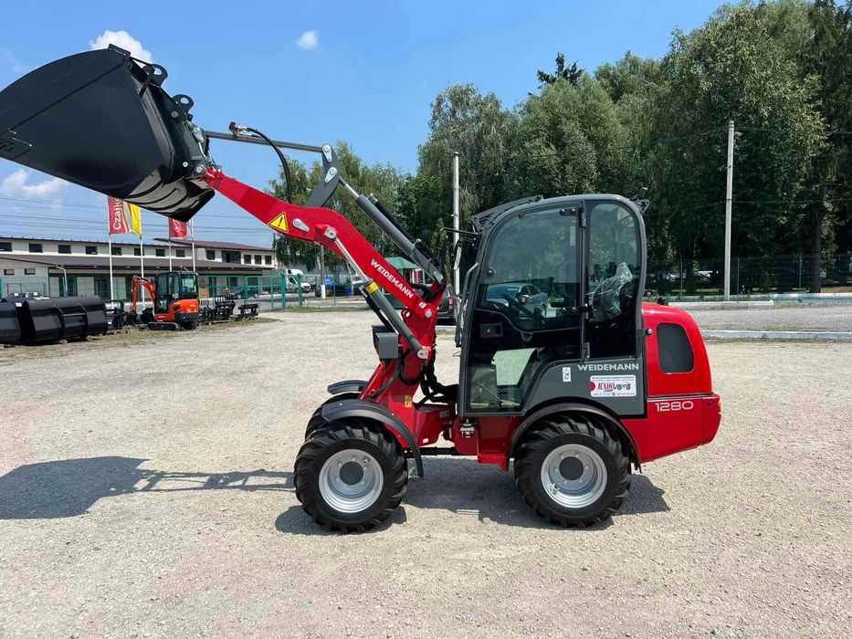Фронтальний навантажувач WEIDEMANN 1280 Hoftrac