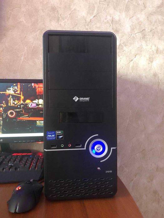 Компьютер Ігровий ПК RX 560 4GB Стаціонарний комп AMD 4 ядра Системник