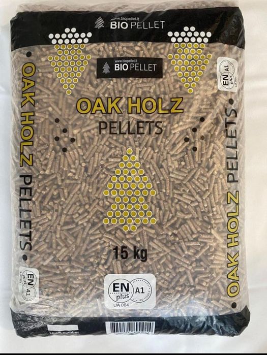 PELLET  PREMIUM drzewny dębowy lub sosnowy 100% SUPER PELLET