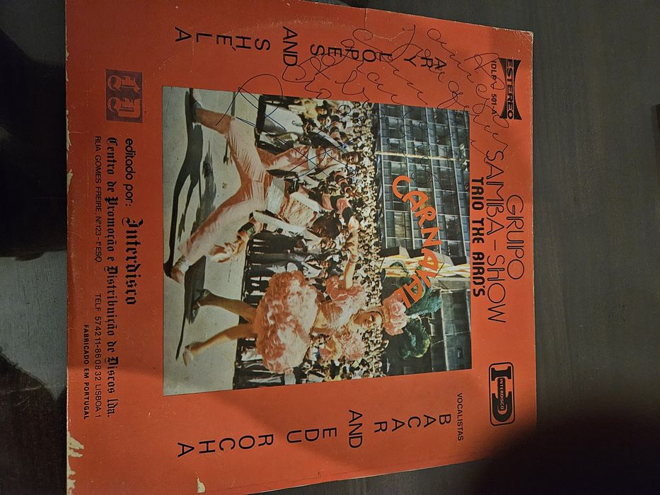 Vinil Carnaval de Ary Lopes e Shela