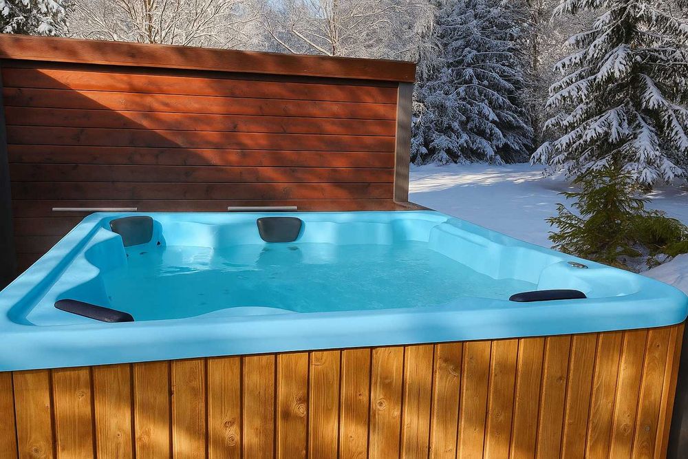 JACUZZI model zimowy z piecem i masażem. Dostępne ! PROMOCJA