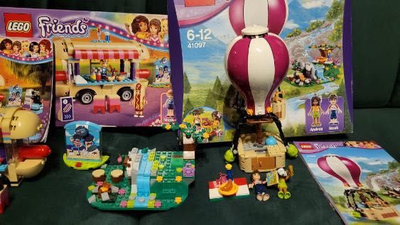 Zestawy Lego Friends 41129 oraz 41097