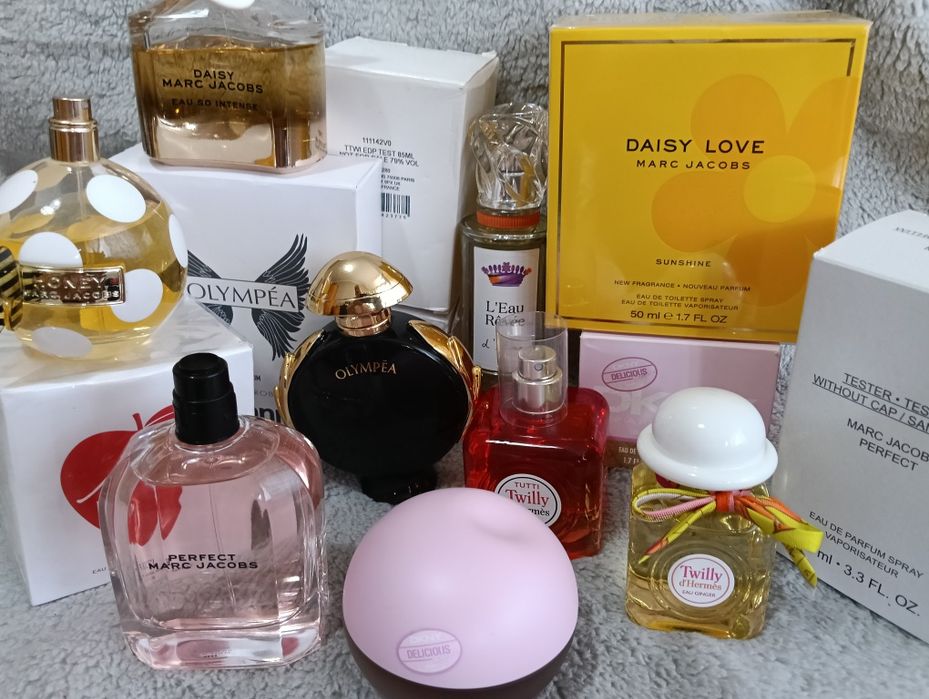 Paco Rabanne Olympea Parfum Hermes ginger Marc Jacobs Daisy paradise Honey