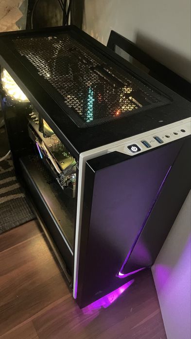 Komputer gamingowy +Monitor Gaming PC intel i5, RX 5700, 1TB SSD, WiFi