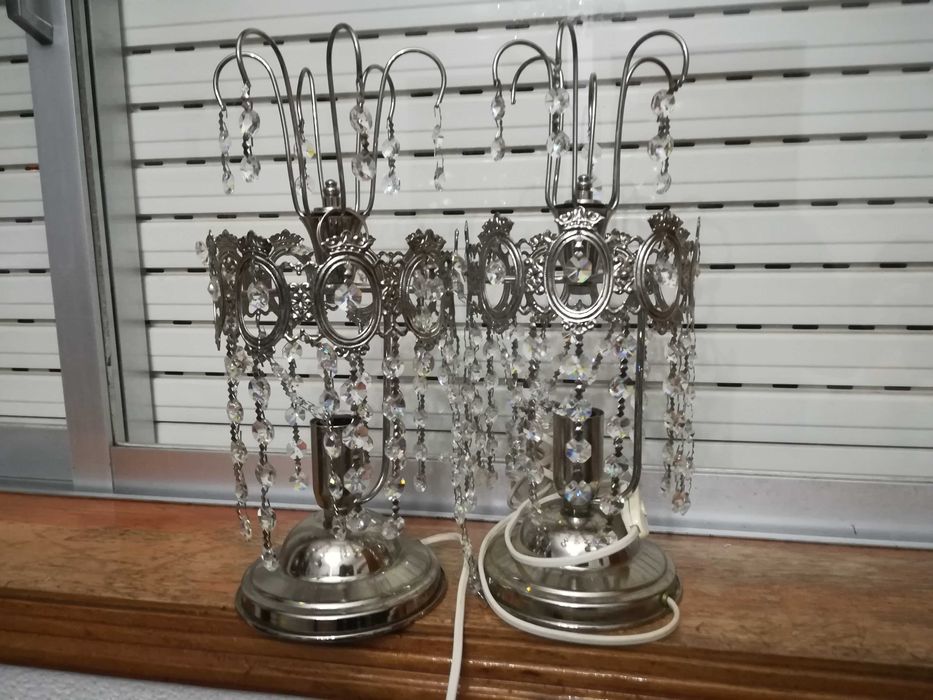 Candeeiros de quarto em cristal