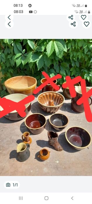 Garnki miski kamienne