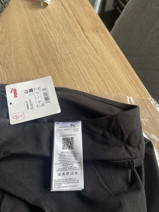 PUMA legginsy czarne
