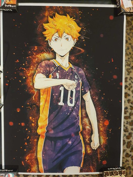 Plakat Haikyuu!! Shoyo Hinata A3 30x42 Dekoracja na prezent