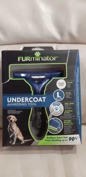 Nowy FURminator deShedding Tool do krótkiej sierści L Short