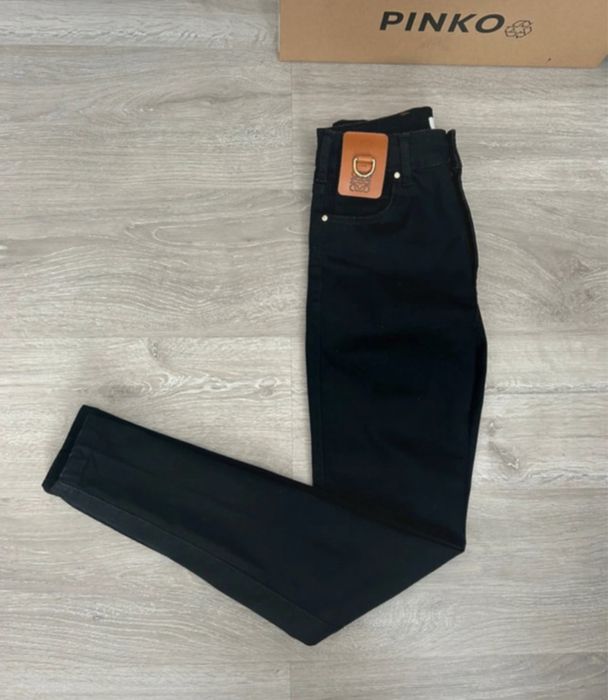 Jeansy Loewe 100% bawelna czarne XS