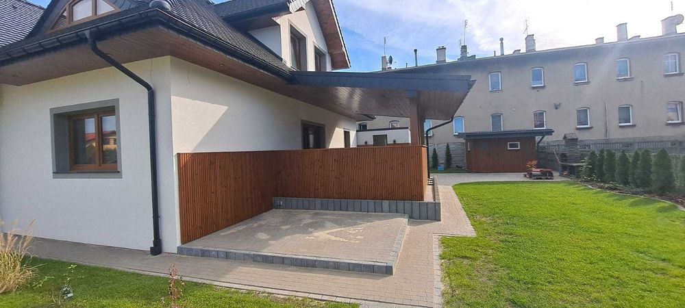 Deska elewacyjna Potrójny Romb z Thermo Sosny + TRANSPORT