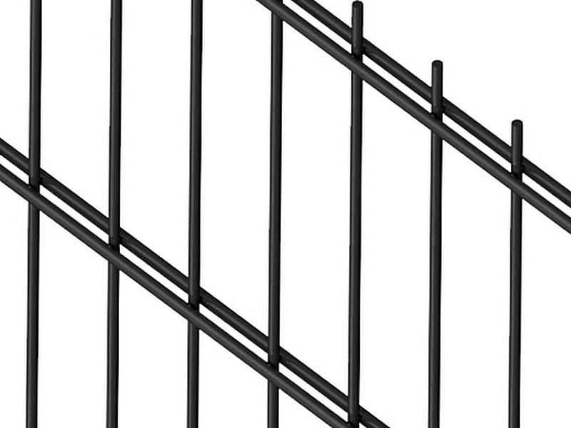 Panel ogrodzeniowy PREMIUM 2D 6/5/6 Prosty bez przetłoczeń 143cm RAL