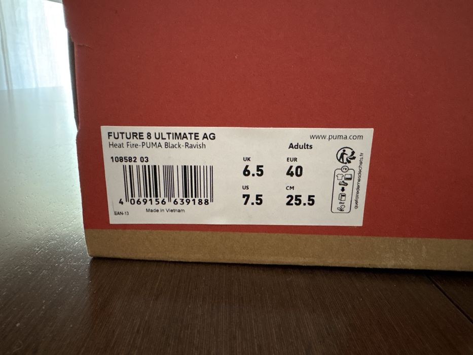 Chuteiras puma future 8 ultimate AG 40 novas por estrear