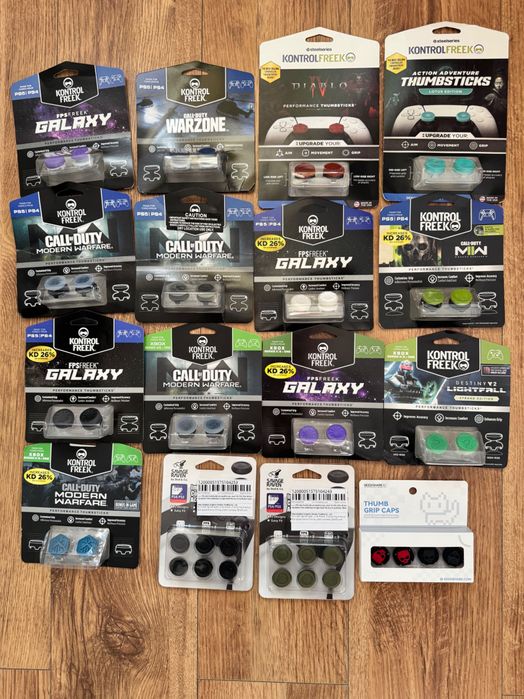 Накладки на стики для PS4 PS5 PS3 Xbox One 360 Slim Switch Pro