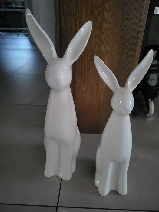 Zające ceramiczne, zając