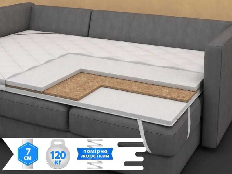 Топпер, тонкий матрас на диван, матрац. Доставка зі складу