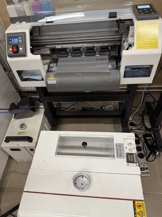 Drukarka DTF A3 2 X XP600 + proszkarka + RIP – kompletny zestaw