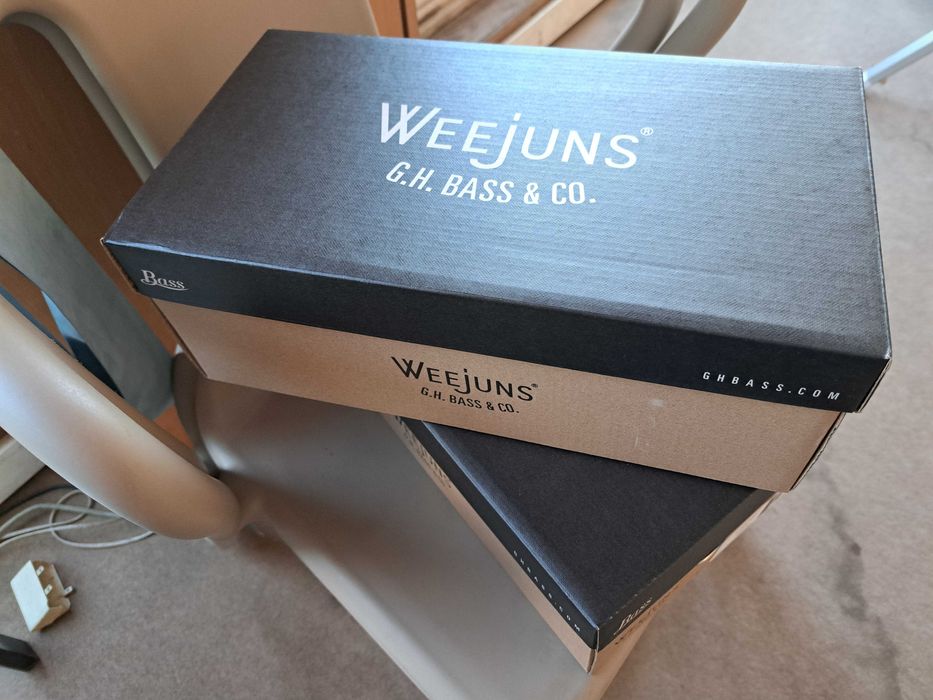 Bass Weejuns Logan 44 pretos