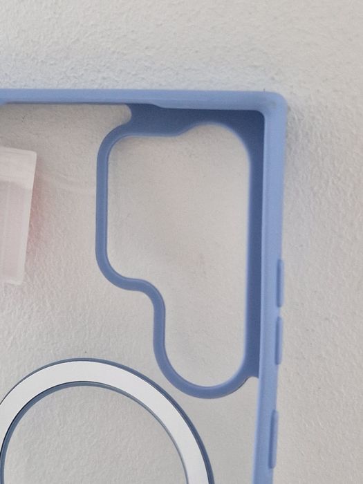 Acrylic Color Magsafe Case do Samsung Galaxy S23 Ultra jasnoniebieski