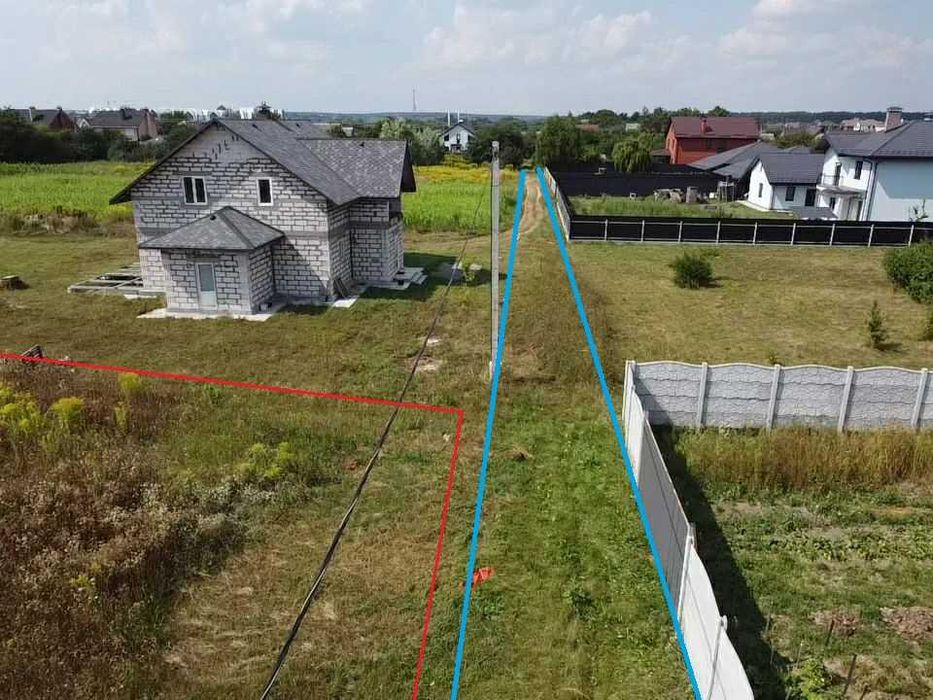 Білогородка ділянка 10сот вул.Шевченка під буд, електика по фасаду.