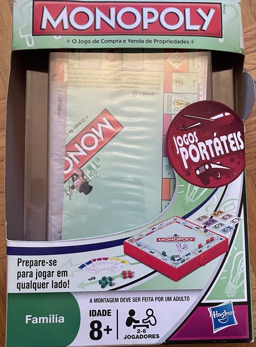 Jogo Monopoly Portátil