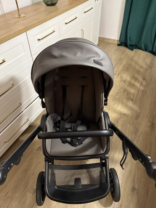 Wózek Anex e/type Gothic + 2 foteliki Britax Römer  z baza ISOFIX
