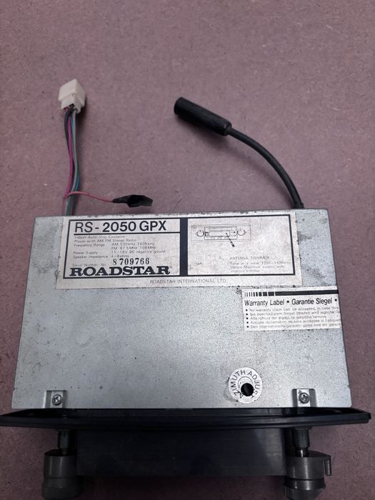 Rádio para carro roadstar