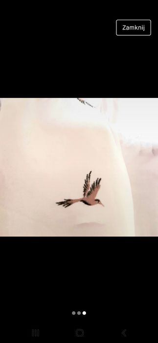 Bluzeczka z kolibrami